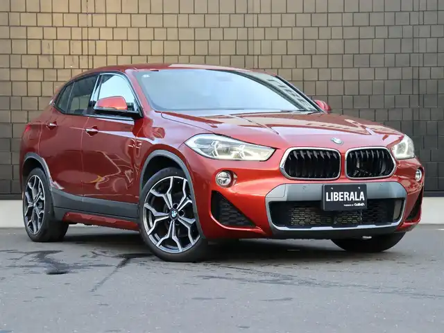 ＢＭＷ Ｘ２ xDrive 18d MスポーツX 宮城県 2019(令1)年 3.9万km サンセットオレンジ 純正ナビ【ＢＴ／ＡＵＸ】/ヘッドアップディスプレイ　/インテリジェントセーフティ/アンビエントライト　/黒レザーシート　/レーンキープアシスト　/前席パワーシート/D席メモリー付き/アダプティブクルーズコントロール　/電動リアゲート　/ダウンヒルアシストコントロール/前後コーナーセンサー/パーキングアシスト/LEDヘッドライト/バックカメラ/前席シートヒーター/純正１９インチＡＷ　/ミラー一体型ＥＴＣ/コンフォートアクセス/禁煙車