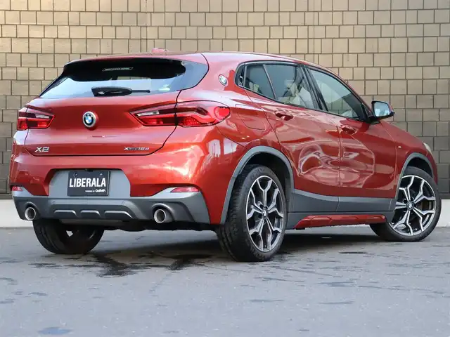 ＢＭＷ Ｘ２ xDrive 18d MスポーツX 宮城県 2019(令1)年 3.9万km サンセットオレンジ 純正ナビ【ＢＴ／ＡＵＸ】/ヘッドアップディスプレイ　/インテリジェントセーフティ/アンビエントライト　/黒レザーシート　/レーンキープアシスト　/前席パワーシート/D席メモリー付き/アダプティブクルーズコントロール　/電動リアゲート　/ダウンヒルアシストコントロール/前後コーナーセンサー/パーキングアシスト/LEDヘッドライト/バックカメラ/前席シートヒーター/純正１９インチＡＷ　/ミラー一体型ＥＴＣ/コンフォートアクセス/禁煙車