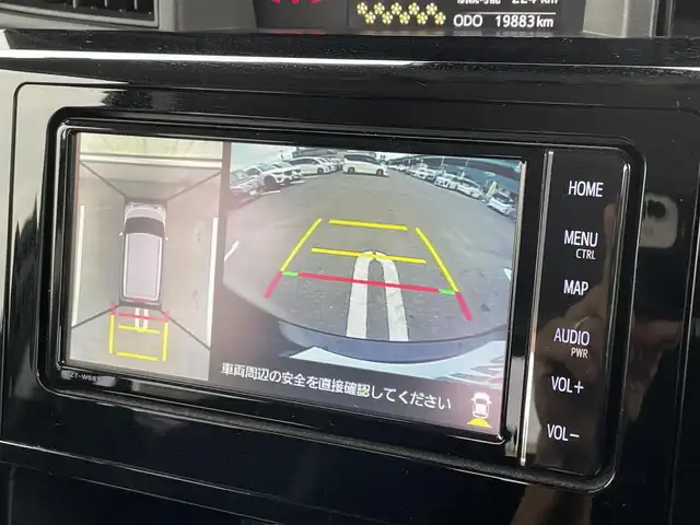 トヨタ ルーミー カスタムG 福岡県 2023(令5)年 2万km ブラックマイカメタリック 純正７型ＳＤナビ(フルセグＴＶ/ＣＤ/ＤＶＤ/ＢＴ) 全方位カメラ トヨタセーフティー レーダークルコン コーナーセンサー 両側パワースライドドア ETC　オートホールド USBポート 純正フロアマット 純正アルミホイール プッシュスタート スマートキー