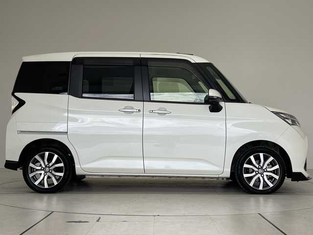 トヨタ タンク カスタムG－T 愛知県 2018(平30)年 3万km パールホワイトⅢ スマートアシストII/SDナビ/両側パワースライドドア/コーナーセンサー/純正アルミホイール/LEDヘッドライト/オートマチックハイビーム/ドライブレコーダー/衝突軽減システム/フルセグ/CD DVD/Bluetooth/ステアリングスイッチ/スマートキー/プッシュスタート