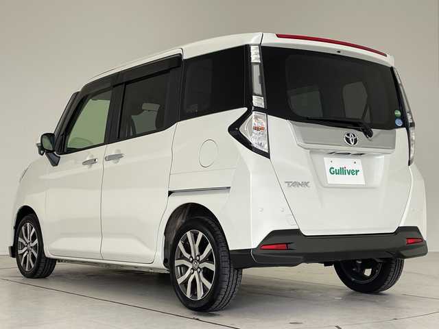 トヨタ タンク カスタムG－T 愛知県 2018(平30)年 3万km パールホワイトⅢ スマートアシストII/SDナビ/両側パワースライドドア/コーナーセンサー/純正アルミホイール/LEDヘッドライト/オートマチックハイビーム/ドライブレコーダー/衝突軽減システム/フルセグ/CD DVD/Bluetooth/ステアリングスイッチ/スマートキー/プッシュスタート