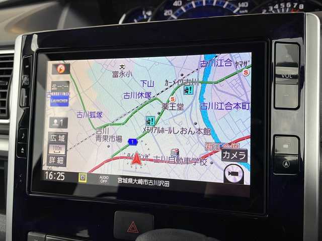 ダイハツ タント カスタムX トップED LTD SAⅢ 宮城県 2018(平30)年 3.2万km ブラックマイカメタリック スマートアシストIII/・衝突回避支援ブレーキ機能/・車線逸脱警報機能/・オートハイビーム（ＡＨＢ）/・コーナーセンサー/全方位カメラ/純正8インチナビ/・BT.CD.DVD.SD.USB.HDMI/フルセグTV/両側パワースライドドア/ハーフレザーシート/D席シートヒーター/ステアリングスイッチ/ドライブレコーダー（F）/プッシュスタート/スマートキー/アイドリングストップ/LEDヘッドライト/LEDフォグランプ/純正フロアマット/純正14インチAW/純正ドアバイザー/ロールサンシェード/横滑り防止