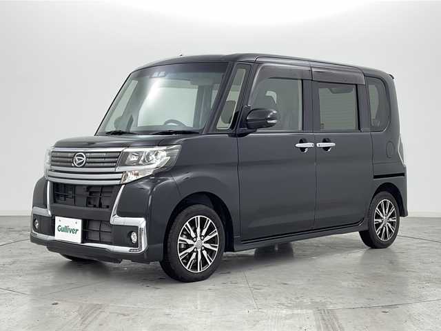ダイハツ タント カスタムX トップED LTD SAⅢ 宮城県 2018(平30)年 3.2万km ブラックマイカメタリック スマートアシストIII/・衝突回避支援ブレーキ機能/・車線逸脱警報機能/・オートハイビーム（ＡＨＢ）/・コーナーセンサー/全方位カメラ/純正8インチナビ/・BT.CD.DVD.SD.USB.HDMI/フルセグTV/両側パワースライドドア/ハーフレザーシート/D席シートヒーター/ステアリングスイッチ/ドライブレコーダー（F）/プッシュスタート/スマートキー/アイドリングストップ/LEDヘッドライト/LEDフォグランプ/純正フロアマット/純正14インチAW/純正ドアバイザー/ロールサンシェード/横滑り防止