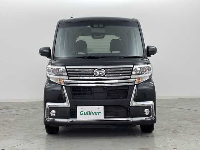 ダイハツ タント カスタムX トップED LTD SAⅢ 宮城県 2018(平30)年 3.2万km ブラックマイカメタリック スマートアシストIII/・衝突回避支援ブレーキ機能/・車線逸脱警報機能/・オートハイビーム（ＡＨＢ）/・コーナーセンサー/全方位カメラ/純正8インチナビ/・BT.CD.DVD.SD.USB.HDMI/フルセグTV/両側パワースライドドア/ハーフレザーシート/D席シートヒーター/ステアリングスイッチ/ドライブレコーダー（F）/プッシュスタート/スマートキー/アイドリングストップ/LEDヘッドライト/LEDフォグランプ/純正フロアマット/純正14インチAW/純正ドアバイザー/ロールサンシェード/横滑り防止