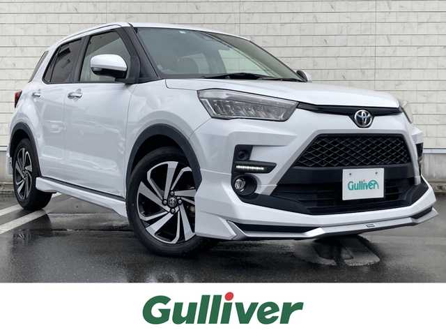 トヨタ ライズ Z 静岡県 2020(令2)年 4.1万km シャイニングホワイトパール スマートアシスト/純正7インチナビ(NSZT-W68T)/　AM FM CD DVD Bluetooth SDREC/ビルトインETC/バックモニター/レーダークルーズコントロール/LEDオートヘッドライト/シートヒーター(前席)/シーケンシャルターンランプ/純正17インチアルミホイール/前後クリアランスソナー/スマートキー2本/ワンオーナー/フルセグTV/前後方ドライブレコーダー/モデリスタエアロ