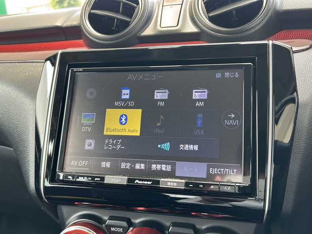 スズキ スイフト スポーツ セーフティPKG 兵庫県 2018(平30)年 7.1万km スーパーブラックパール 6速MT/純正8型ナビ/CD/DVD/Bluetooth/フルセグTV/全方位カメラ/セーフティパッケージ/デュアルセンサーブレーキサポート/アダプティブクルーズコントロール/純正ナビ連動ドライブレコーダー/ビルトインETC/スマートキー/エンジンプッシュスタート/LEDヘッドランプ/オートライト/純正フロアマット/保証書/取説/スペアキー