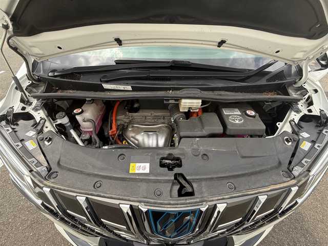 トヨタ アルファードハイブリット SR Cパッケージ 岩手県 2021(令3)年 5.5万km ホワイトパールクリスタルシャイン ４ＷＤ　ＡＬＰＩＮＥナビ　バックＣ　サイドＣ　ＢＴ　フルセグ　後席Ｍ　両側Ｐスラ　衝突軽減　Ｒクルコン　ＴＲＤエアロ　Ｃセンサー　電動Ｒゲート　Ｐシート　Ｓヒーター　エアシート　HID　ＥＴＣ　ＡＷ