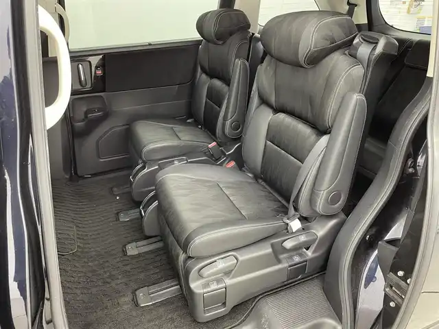 ホンダ オデッセイ ハイブリッド アブソルート・EXホンダセンジング 富山県 2019(平31)年 8.8万km プレミアムヴィーナスブラックP ワンオーナー/純正8インチナビ【VXM-197VFi】/(AM/FM/CD/DVD/USB/BT/HDMI)/フルセグTV/アラウンドビューモニター/純正フリップダウンモニター/社外AW付き冬タイヤ積込/両側パワースライドドア/衝突被害軽減ブレーキ/アダプティブクルーズコントロール/レーンキープアシスト/コーナーセンサー前後/オートLEDヘッドライト/ブラインドスポットモニター/ハーフレザーシート/前席パワーシート/ビルトインETC2.0/ドライブレコーダー/スマートキー/プッシュスタート/ドアバイザー/純正フロアマット/取扱説明書/保証書