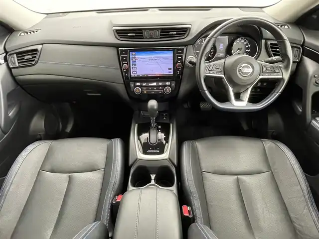 日産 エクストレイル オーテック iパッケージ 大分県 2020(令2)年 5.4万km カスピアンブルー ワンオーナー/プロパイロット/純正ナビ/（フルセグ/CD/DVD/Bluetooth）/レザーシート/全席シートヒーター/アラウンドビューモニター/電動パーキングブレーキ/オートブレーキホールド/パワーバックドア/前方ドライブレコーダー/純正アルミホイール/保証書・取扱説明書