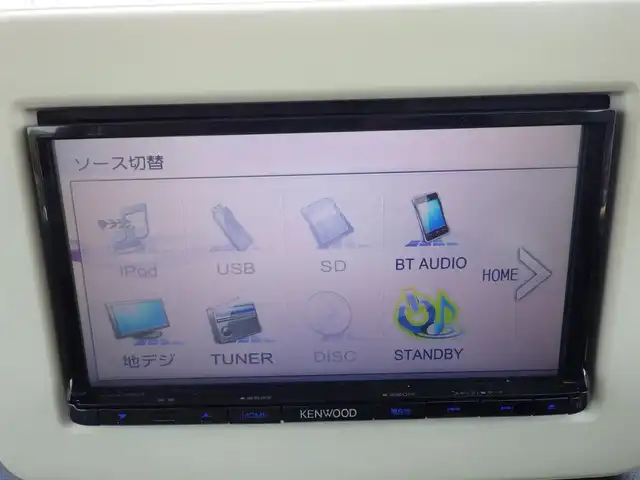 スズキ ラパン L 千葉県 2015(平27)年 3.3万km シフォンアイボリーM 155/65R14/レーダーブレーキサポート/アイドリングストップ/純正SDナビ/地デジTV/【DVD/CD再生機能　Bluetooth接続】/バックカメラ/ドライブレコーダー（DRV-350）/運転席シートヒーター/携帯リモコン