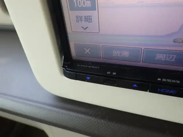 スズキ ラパン L 千葉県 2015(平27)年 3.3万km シフォンアイボリーM 155/65R14/レーダーブレーキサポート/アイドリングストップ/純正SDナビ/地デジTV/【DVD/CD再生機能　Bluetooth接続】/バックカメラ/ドライブレコーダー（DRV-350）/運転席シートヒーター/携帯リモコン