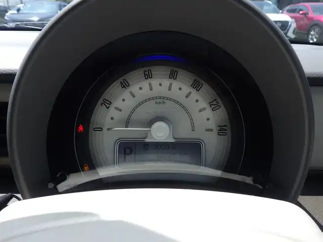 スズキ ラパン L 千葉県 2015(平27)年 3.3万km シフォンアイボリーM 155/65R14/レーダーブレーキサポート/アイドリングストップ/純正SDナビ/地デジTV/【DVD/CD再生機能　Bluetooth接続】/バックカメラ/ドライブレコーダー（DRV-350）/運転席シートヒーター/携帯リモコン
