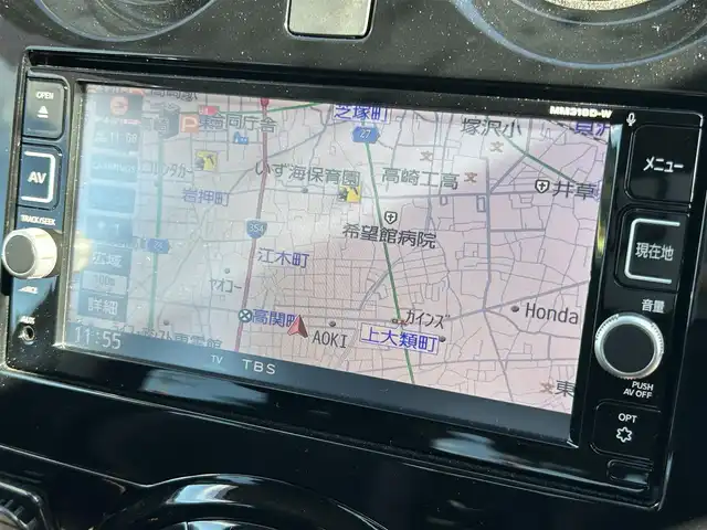 日産 ノート e－パワー メダリスト 群馬県 2017(平29)年 5.3万km シャイニングブルー 純正SDナビ/CD・DVD・SD・USB/Bluetooth・フルセグTV/バック/サイド/フロント/全方位カメラ/デジタルインナーミラー/ETC/横滑り防止装置/レーンキープアシスト/衝突軽減ブレーキ/アイドリングストップ/純正アルミホイール/純正フロアマット/取説・保証書/スペアキー