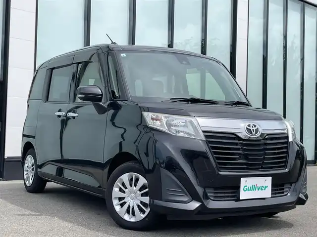 トヨタ ルーミー G S 大阪府 2017(平29)年 6万km ブラックマイカメタリック 社外ナビ（Panasonic）/ビルトインＥＴＣ　/両側パワースライドドア　/フルセグTV　/クルーズコントロール　/ドライブレコーダー（前後）　/純正フロアマット　/バックカメラ　/アイドリングストップ　