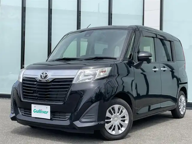 トヨタ ルーミー G S 大阪府 2017(平29)年 6万km ブラックマイカメタリック 社外ナビ（Panasonic）/ビルトインＥＴＣ　/両側パワースライドドア　/フルセグTV　/クルーズコントロール　/ドライブレコーダー（前後）　/純正フロアマット　/バックカメラ　/アイドリングストップ　