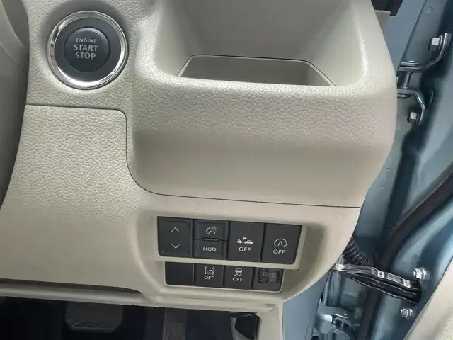 スズキ ワゴンＲ HYBRID FX 愛知県 2019(平31)年 1.2万km フィズブルーパールメタリック セーティサポート　/ＬＤＡ　/ＡＨＢ　/ＨＵＤ　/プッシュスタート　/オートライト　/マイルドハイブリッド　/オートエアコン　/前後ドライブレコーダー　/ハイビームアシスト　/シートヒーター　/先行車発信お知らせ機能