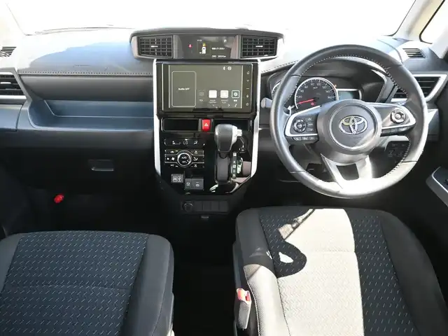 トヨタ ルーミー カスタムG－T 千葉県 2020(令2)年 3.7万km ブラックマイカメタリック 175/55R15/スマートアシストIII/レーダークルーズコントロール/エコアイドル/両側パワースライドドア/ディスプレイオーディオ/純正地デジTV/【Bluetooth接続】/【Apple CarPlay　Android Auto対応】/パノラマモニター/ドライブレコーダー/革巻きステアリング/ステアリングスイッチ/ETC/LEDヘッドライト/フォグライト/ウインカーミラー/コーナーセンサー/純正15インチアルミホイル/キーフリーシステム