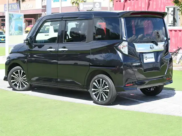 トヨタ ルーミー カスタムG－T 千葉県 2020(令2)年 3.7万km ブラックマイカメタリック 175/55R15/スマートアシストIII/レーダークルーズコントロール/エコアイドル/両側パワースライドドア/ディスプレイオーディオ/純正地デジTV/【Bluetooth接続】/【Apple CarPlay　Android Auto対応】/パノラマモニター/ドライブレコーダー/革巻きステアリング/ステアリングスイッチ/ETC/LEDヘッドライト/フォグライト/ウインカーミラー/コーナーセンサー/純正15インチアルミホイル/キーフリーシステム