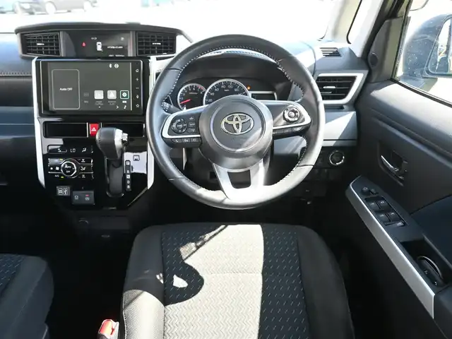 トヨタ ルーミー カスタムG－T 千葉県 2020(令2)年 3.7万km ブラックマイカメタリック 175/55R15/スマートアシストIII/レーダークルーズコントロール/エコアイドル/両側パワースライドドア/ディスプレイオーディオ/純正地デジTV/【Bluetooth接続】/【Apple CarPlay　Android Auto対応】/パノラマモニター/ドライブレコーダー/革巻きステアリング/ステアリングスイッチ/ETC/LEDヘッドライト/フォグライト/ウインカーミラー/コーナーセンサー/純正15インチアルミホイル/キーフリーシステム