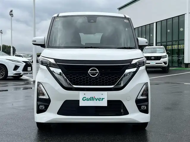 日産 ルークス HWS Gターボ プロパイロットED 奈良県 2020(令2)年 5.5万km ホワイトパール 純正ナビ（MM318D-W）/（フルセグ/BT/CD/DVD)/プロパイロット/レーダークルーズコントロール/全方位モニター/前後コーナーセンサー/衝突軽減システム/レーンキープアシスト/両側パワースライドドア/オートライト/電動格納ミラー/ステアリングスイッチ/純正15インチAW/保証書/取り扱い説明書