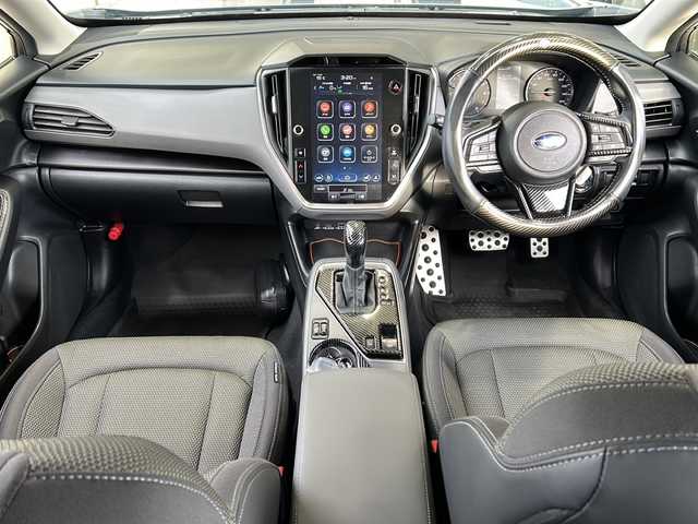 スバル クロストレック リミテッド 静岡県 2023(令5)年 3.2万km 青Ｍ 11.6インチナビ/・Android Auto/・Apple Car Play/・FM/AM/・フルセグTV/・USB/・iPod/・AUX/・Bluetooth/主要装備/・アイサイト/・全方位カメラ/・リアフォグランプ/・運転席＋助手席シートヒーター/・運転席＋助手席パワーシート/・オートビークルホールド/・ステアリング連動ヘッドランプ/・後退時ブレーキアシスト/・ドライバーモニタリングシステム/・ルーフレール/・ビルトインＥＴＣ/・パドルシフト/・サイドカーテンエアバッグ