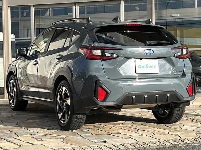 スバル クロストレック リミテッド 静岡県 2023(令5)年 3.2万km 青Ｍ 11.6インチナビ/・Android Auto/・Apple Car Play/・FM/AM/・フルセグTV/・USB/・iPod/・AUX/・Bluetooth/主要装備/・アイサイト/・全方位カメラ/・リアフォグランプ/・運転席＋助手席シートヒーター/・運転席＋助手席パワーシート/・オートビークルホールド/・ステアリング連動ヘッドランプ/・後退時ブレーキアシスト/・ドライバーモニタリングシステム/・ルーフレール/・ビルトインＥＴＣ/・パドルシフト/・サイドカーテンエアバッグ