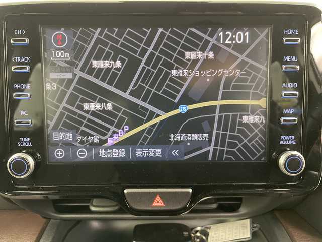 トヨタ ヤリスクロス ハイブリッド Z 道央・札幌 2022(令4)年 1.8万km ブラックマイカ ・４ＷＤ　/寒冷地仕様　/・純正ディスプレイオーディオ/・USB/AppleCarPlay/・AndroidAuto/BT接続/・バックカメラ/・トヨタセーフティーセンス　/・プリクラッシュセーフティー　/・レーダークルーズコントロール　/・レーンキープアシスト　/・ＬＥＤオートライト　/・オートマチックハイビーム/・ETC/・前後ドライブレコーダー/・ステアリングスイッチ/・ハーフレザーシート/シートヒーター/・パワーシート/・ダウンヒルアシストコントロール/・スマートキー/スペアキー