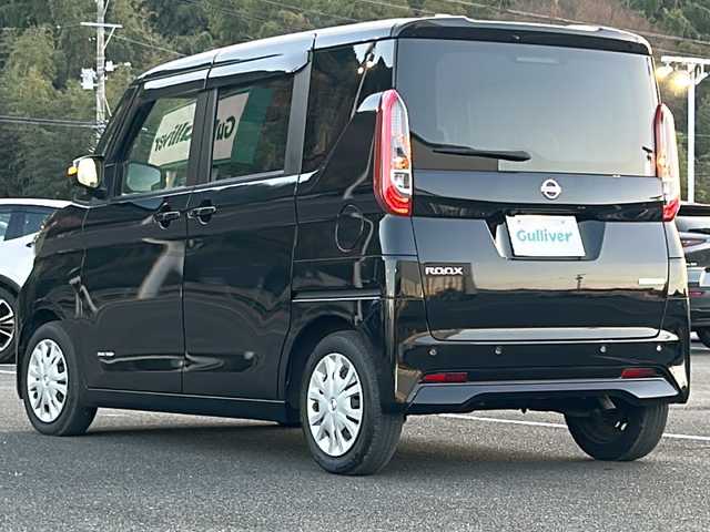 日産 ルークス X 佐賀県 2023(令5)年 1.2万km ブラック 純正９インチナビゲーション(Bluetooth/フルセグテレビ/HDMI)/ETC/片側パワースライド/左側ハンズフリースライドドア/コーナーセンサー前後/エマージェンシーブレーキ/車線逸脱警報/ドライブレコーダー前後/アラウンドビューモニター/スマートキー