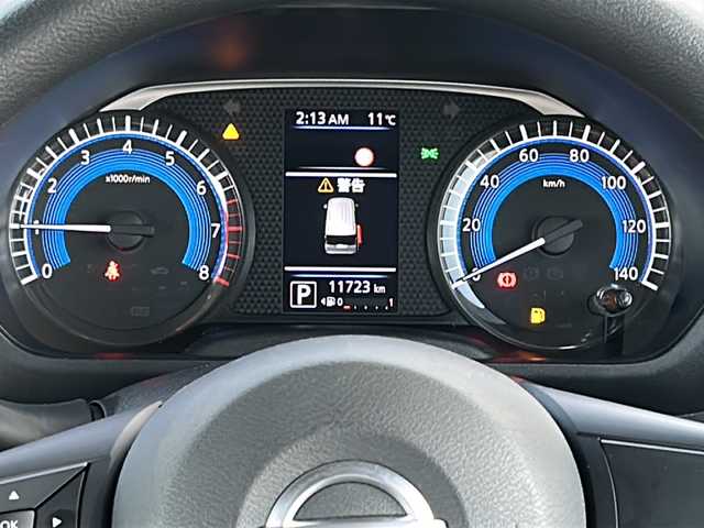 日産 ルークス X 佐賀県 2023(令5)年 1.2万km ブラック 純正９インチナビゲーション(Bluetooth/フルセグテレビ/HDMI)/ETC/片側パワースライド/左側ハンズフリースライドドア/コーナーセンサー前後/エマージェンシーブレーキ/車線逸脱警報/ドライブレコーダー前後/アラウンドビューモニター/スマートキー