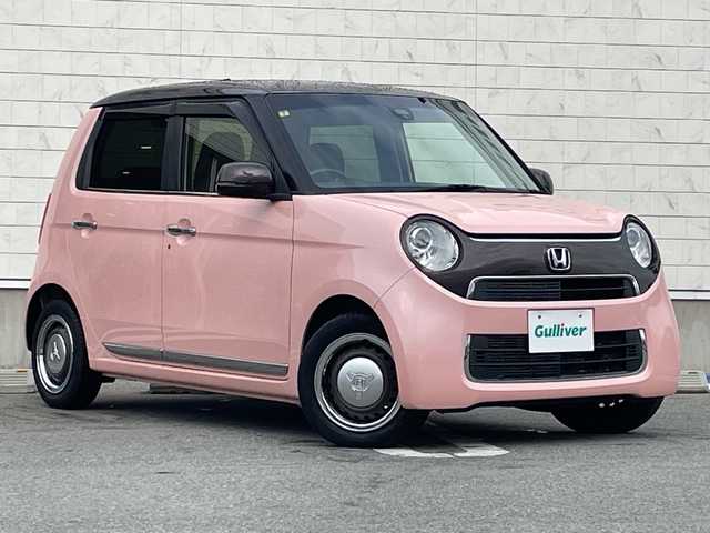 ホンダ Ｎ ＯＮＥ セレクト 山形県 2018(平30)年 4.5万km プレミアムピンクP ブラウンインテリア/・メープルブラウンコンビシート/・メープルウッド調インテリアパネル/あんしんパッケージ/・CTBA/純正ナビ(CD.DVD.BT.SD.USB)/バックカメラ/フルセグ/シートヒーター/ビルトインETC/プッシュスタート/スマートキーｘ２
