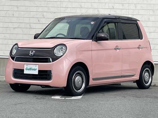 ホンダ Ｎ ＯＮＥ セレクト 山形県 2018(平30)年 4.5万km プレミアムピンクP ブラウンインテリア/・メープルブラウンコンビシート/・メープルウッド調インテリアパネル/あんしんパッケージ/・CTBA/純正ナビ(CD.DVD.BT.SD.USB)/バックカメラ/フルセグ/シートヒーター/ビルトインETC/プッシュスタート/スマートキーｘ２