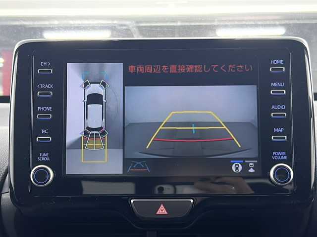トヨタ ヤリスクロス ハイブリッド Z 愛知県 2023(令5)年 0.7万km プラチナホワイトパールマイカ 純正8型DAナビ/全方位カメラ/前後ドラレコ/ビルトインETC/レーダークルーズコントロール/トヨタセーフティセンス/ブラインドスポットモニター/レーンキープアシスト/ハーフレザーシート/パワーシート/シートヒーター/LEDヘッドライト/オートハイビーム/電子パーキングブレーキ/オートホールド/衝突軽減ブレーキ/ステアリングヒーター/禁煙