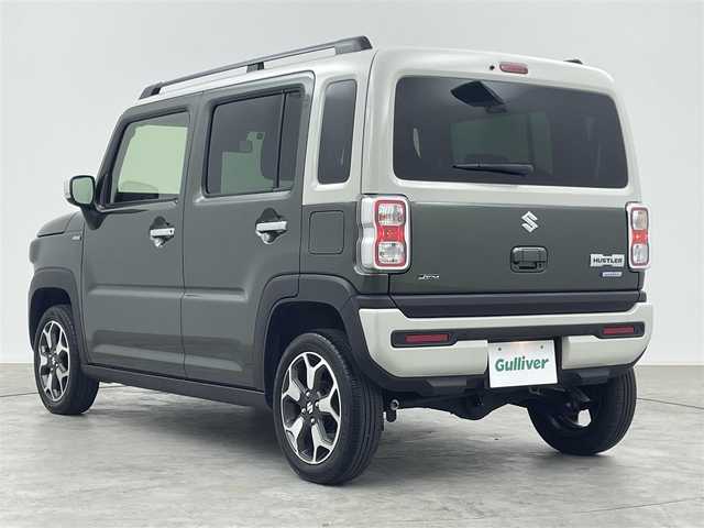 スズキ ハスラー Jスタイル Ⅱ 群馬県 2023(令5)年 2.3万km クールカーキパールメタリック/ソフトベージュメタリック 衝突軽減　車線逸脱警報　アダプティブクルーズコントロール　レーンアシスト　横滑り防止　アイドリングストップ　ダウンヒルアシストコントロール　障害物センサー　スマートキー　プッシュスタート