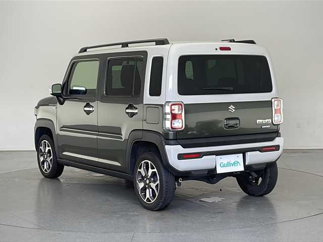 スズキ ハスラー Jスタイル Ⅱ 長野県 2023(令5)年 2.3万km クールカーキパールメタリック/ソフトベージュメタリック 4WD/社外ディスプレイオーディオ（型番：PVH-9300DVSZS)/CD＆DVD＆BL＆USB＆FM・AM/バックカメラ/ETC/クルーズコントロール（追従あり）/レーンキープアシスト/衝突被害軽減システム/クリアランスソナー/ダウンヒルアシストコントロール/コーナーセンサー（後）/オートマチックハイビーム/LEDヘッドライト/オートライト/フォグランプ/ルーフレール/純正ゴムマット/15インチ純正アルミホイール/シートヒーター（前席）/スマートキー