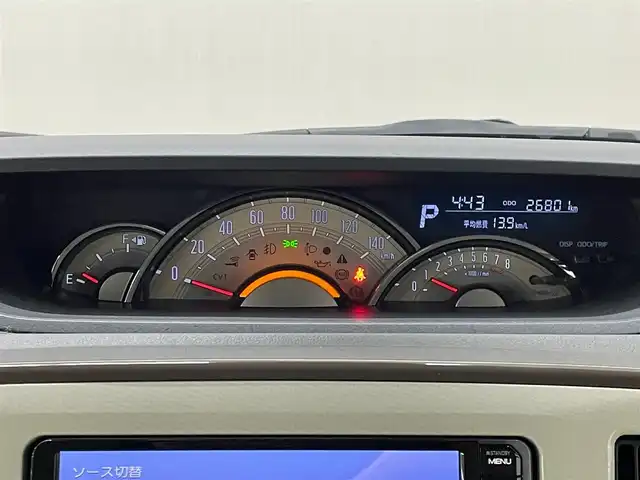 ダイハツ ムーヴ キャンバス G メイクアップ SA Ⅲ 長崎県 2017(平29)年 2.7万km パールホワイトⅢ/ナチュラルベージュマイカメタリック 2トーン 純正7インチナビ　（NMZK‐W67D）/・フルセグTV　CD/DVD/SD/Bluetooth/スマートアシストIII/・衝突回避支援ブレーキ/・車線逸脱警報/・誤発進抑制制御/・先行車発進お知らせ/・オートハイビーム/バックカメラ/全方位モニター　/両側パワースライドドア/アイドリングストップ　/横滑り防止/プッシュスタート/ステアリングスイッチ/電動格納ミラー/ETC/ドライブレコーダー/純正フロアマット/純正ドアバイザー/純正14インチホイールキャップ