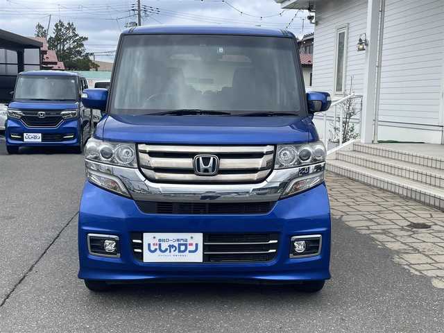 ホンダ Ｎ ＢＯＸ カスタム G SSパッケージ 秋田県 2017(平29)年 12.5万km ブリリアントスポーティブルーメタリック2トーン (株)IDOMが運営する【じしゃロン 秋田店】の自社ローン専用車両になります。こちらは現金またはオートローンご利用時の価格です。自社ローンご希望の方は別途その旨お申付け下さい/メモリナビ/フルセグテレビ/バックカメラ/ウィンカーミラー/片側パワースライドドア/ETC/ドアバイザー/プッシュスタート