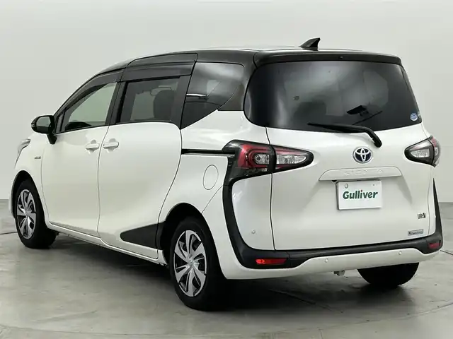 トヨタ シエンタ ハイブリッド G クエロ 福岡県 2019(令1)年 3.4万km ヴィンテージブラウンパールクリスタルシャイン/ホワイトパールクリスタルシャイン 純正９型ナビ（ＢＴ，フルセグＴＶ）　/全方位カメラ　/ビルトインＥＴＣ　/３６０°ドラレコ　/クルーズコントロール　/コーナーセンサー　/衝突被害軽減　/レーンキープ　/ＰＫＳＢ　/両側電動スライドドア　/ハーフレザー