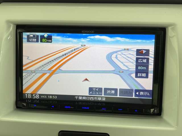 スズキ ハスラー G 千葉県 2018(平30)年 2.9万km シフォンアイボリーM 禁煙車/安全装備/・衝突被害軽減ブレーキ/・後退時ブレーキサポート/・誤発進抑制機能/・後方誤発進抑制機能/・車線逸脱警報機能/社外7インチナビ/・型式：MDY-D304/CD/Bluetooth/ワンセグ/HIDオートライト/シートヒーター/純正15インチアルミホイール/純正フロアマット/取扱説明書/保証書