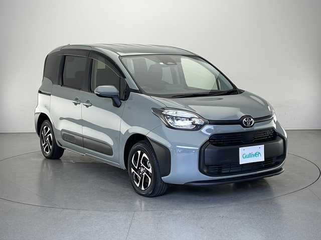トヨタ シエンタ ハイブリッド G 長野県 2023(令5)年 0.1万km アーバンカーキ ４WD/純正ナビ/フルセグTV/Bluetooth Audio/バックカメラ/両側パワースライドドア /トヨタセーフティセンス/レーダークルーズコントロール/オートマチックハイビーム/LEDヘッドライト/オートライト /スマートキーx2/プッシュスタート /ETC2.0