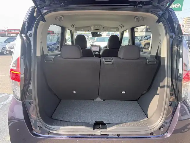 日産 デイズ ハイウェイスターX 徳島県 2023(令5)年 0.6万km アメジストパープル 純正9型メモリナビ/（レコーダーリンク/BT/HDMI/フルセグ/FM/AM）/エマージェンシーブレーキ/プロパイロット/アラウンドビューモニター/前後純正ドライブレコーダー/電動パーキング/オートホールド/保証書/プッシュスタート/スペアキー/アイドリングストップ