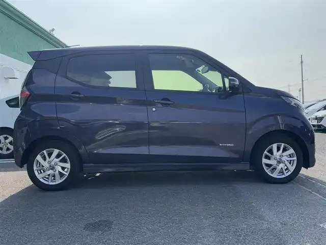 日産 デイズ ハイウェイスターX 徳島県 2023(令5)年 0.6万km アメジストパープル 純正9型メモリナビ/（レコーダーリンク/BT/HDMI/フルセグ/FM/AM）/エマージェンシーブレーキ/プロパイロット/アラウンドビューモニター/前後純正ドライブレコーダー/電動パーキング/オートホールド/保証書/プッシュスタート/スペアキー/アイドリングストップ