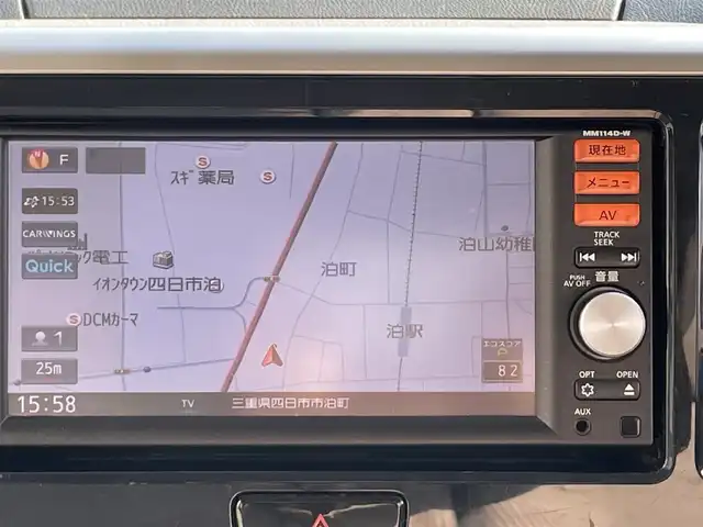 日産 デイズ ルークス X 三重県 2015(平27)年 6万km モカブラウンP (株)IDOMが運営する【じしゃロン四日市店】の自社ローン専用車両になります。こちらは現金またはオートローンご利用時の価格です。自社ローンご希望の方は別途その旨お申付け下さい/純正SDナビ/（AM/FM/CD/SD/USB/ワンセグTV）/全方位カメラ/横滑り防止/衝突軽減ブレーキ/アイドリングストップ/両側パワースライドドア/ETC/プッシュスタート/スマートキー/純正フロアマット