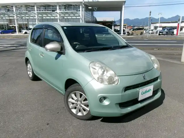 トヨタ パッソ プラスハナ 群馬県 2012(平24)年 12.2万km ウグイスメタリック