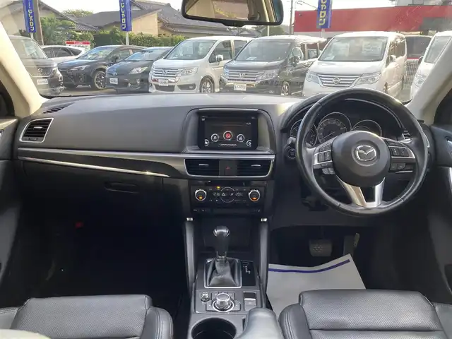 マツダ ＣＸ－５ XD Lパッケージ 静岡県 2015(平27)年 8.2万km ブルーリフレックスマイカ (株)IDOMが運営する【じしゃロン焼津店】の自社ローン専用車両になります。こちらは現金またはオートローンご利用時の価格です。自社ローンご希望の方は別途その旨お申付け下さい /純正ＳＤナビ/（フルセグＴＶ/ＣＤ/ＤＶＤ/ミュージックサーバー/衝突軽減ブレーキ）/レーダークルーズ/バックカメラ/サイドカメラ/レザーシート/パワーシート/シートヒーター/ＬＥＤヘッドライト/オートライト/ＥＴＣ