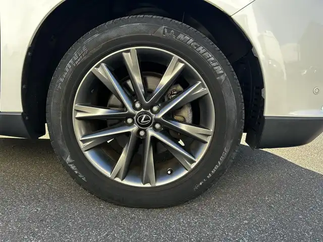 レクサス ＲＸ 450h Fスポーツ 道北・旭川 2012(平24)年 6.7万km ホワイトパールクリスタルシャイン 純正ナビ/マークレビンソン/フルセグTV/バックカメラ/左サイドカメラ/パワーバックドア/ヘッドアップディスプレイ/レザーシート/前席シートヒーター/クルーズコントロール/コーナーセンサー/純正エンジンスターター