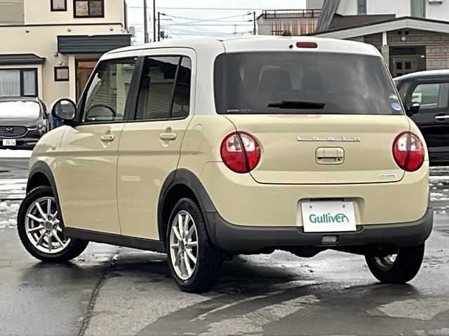 スズキ ラパン S 道北・旭川 2018(平30)年 3.7万km シフォンアイボリーメタリック /4WD//禁煙車//ワンオーナー//純正メモリナビ//CD/DVD/SD/MSV/USB/BT/フルセグ//全方位カメラ//衝突軽減ブレーキ//アイドリングストップ//横滑り防止//シートヒーター//ミラーヒーター//オートライト//HIDヘッドライト//プッシュスタート//純正フロアマット//純正ホイール付き冬タイヤ積み込み