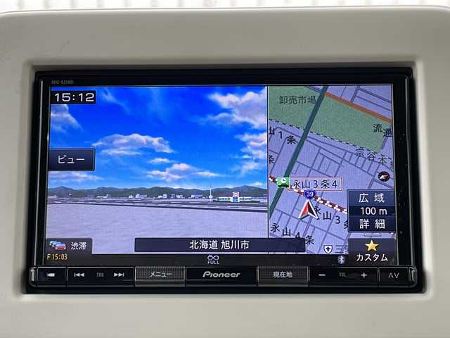 スズキ ラパン S 道北・旭川 2018(平30)年 3.7万km シフォンアイボリーメタリック /4WD//禁煙車//ワンオーナー//純正メモリナビ//CD/DVD/SD/MSV/USB/BT/フルセグ//全方位カメラ//衝突軽減ブレーキ//アイドリングストップ//横滑り防止//シートヒーター//ミラーヒーター//オートライト//HIDヘッドライト//プッシュスタート//純正フロアマット//純正ホイール付き冬タイヤ積み込み