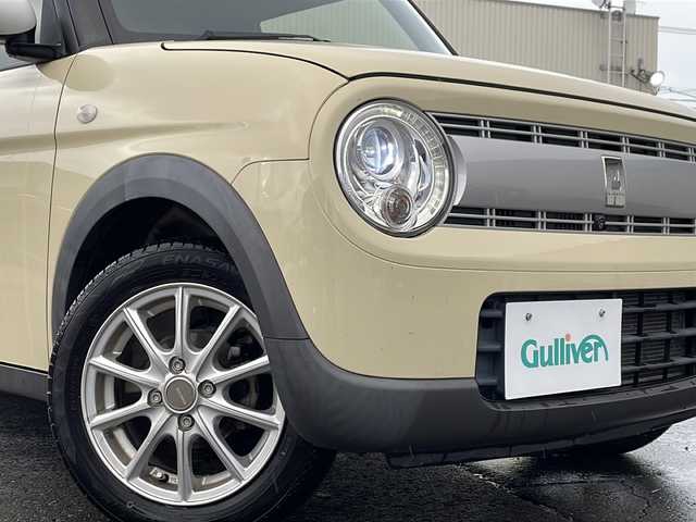 スズキ ラパン S 道北・旭川 2018(平30)年 3.7万km シフォンアイボリーメタリック /4WD//禁煙車//ワンオーナー//純正メモリナビ//CD/DVD/SD/MSV/USB/BT/フルセグ//全方位カメラ//衝突軽減ブレーキ//アイドリングストップ//横滑り防止//シートヒーター//ミラーヒーター//オートライト//HIDヘッドライト//プッシュスタート//純正フロアマット//純正ホイール付き冬タイヤ積み込み