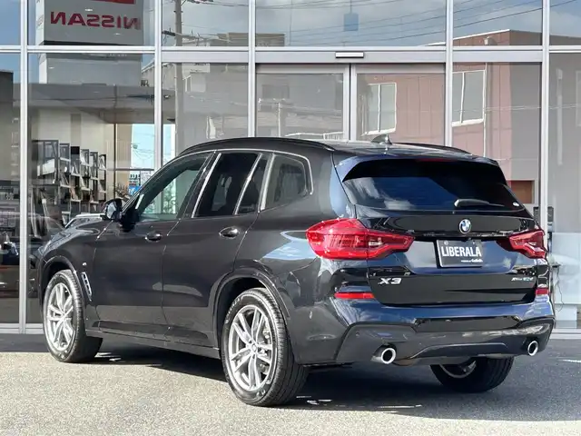 ＢＭＷ Ｘ３ xDrive20d Mスポーツ 福岡県 2018(平30)年 5万km サファイアブラックP 茶レザーシート　/全席シートヒーター　/パワーシート　/ナビ　/３６０°カメラ　/フルセグＴＶ　/ＨＵＤ　/ＣＤ／ＤＶＤ　/ＡＣＣ　/ＢＳＭ　/ＬＫＡ　/パワーバックドア　/コンフォートアクセス　/純正１９ｉｎｃｈＡＷ　/ＥＴＣ