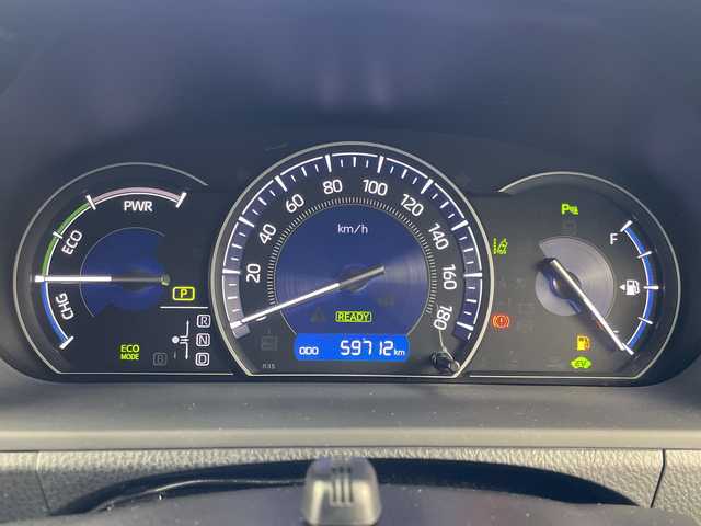 トヨタ エスクァイア ハイブリッド Gi 岐阜県 2019(平31)年 6万km ブラック 純正９インチナビ(NSZT-Y68T)　/フルセグTV　/Bluetooth/両側パワースライドドア　/クルーズコントロール　/シートヒーター　/純正フロアマット　/純正アルミホイール　/セーフティセンス　/オートライト　/ＬＥＤヘッドライト　/スマートキー/オートライト/バックカメラ/ビルトインETC/WAC/シートヒーター/ハンドルヒーター/エンジンスタートボタン/USB入力端子/パワーステアリング/パワーウィンドウ